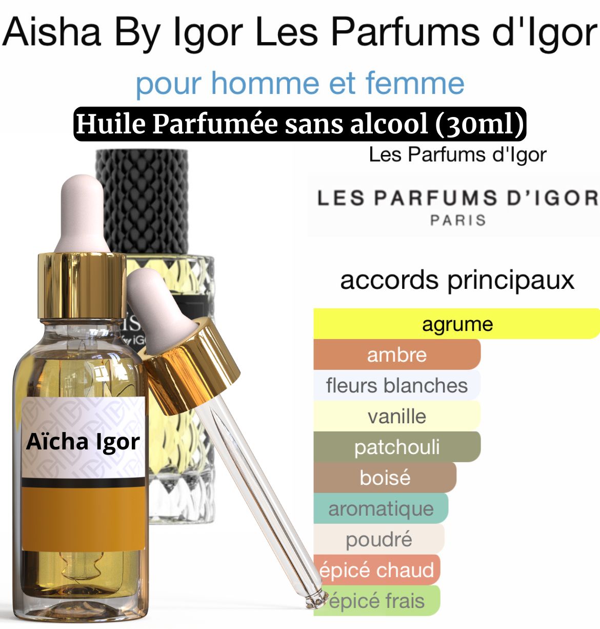 Aisha By Igor Les Parfums d'Igor 1 Aisha By Igor Les Parfums d'Igor