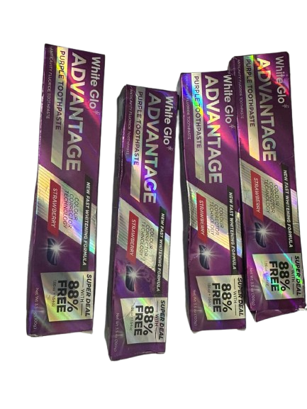 White Glo Advantage Purple Toothpaste – Dentifrice purple 1 White Glo Advantage Purple Toothpaste – Dentifrice purple