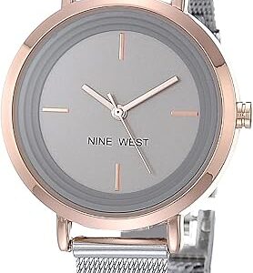 Montre-bracelet en maille féminine Nine West