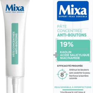 Mixa Expert Peau Sensible – Pâte Concentrée Anti-Boutons (15ml)